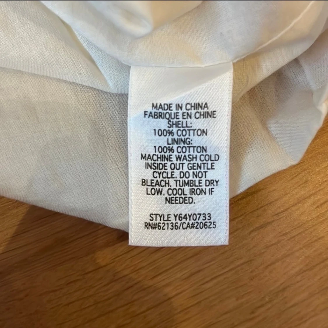 Rödvit blommig sommarklänning bomull - 1