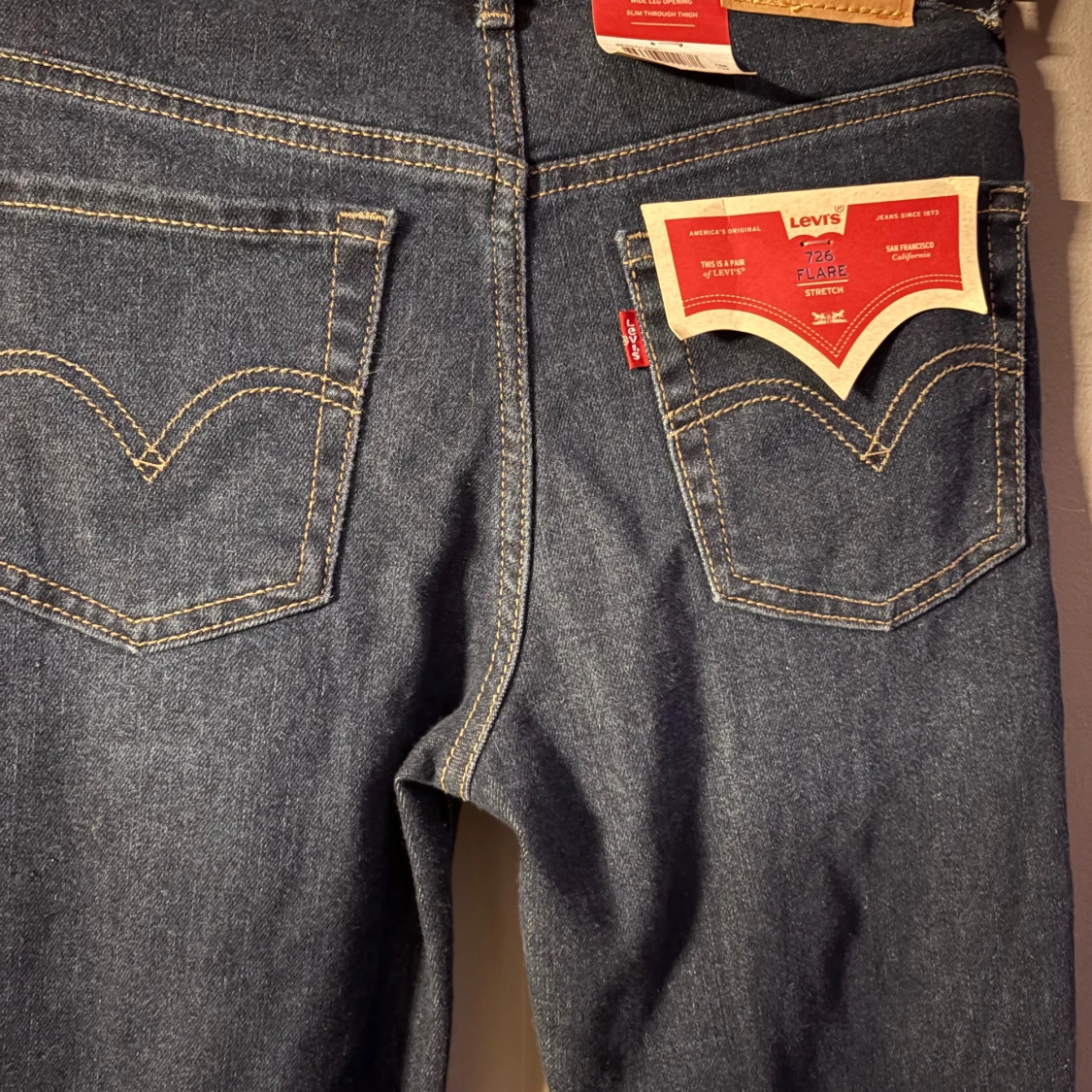 Levi's 726 Flare jeans mörkblå - 1