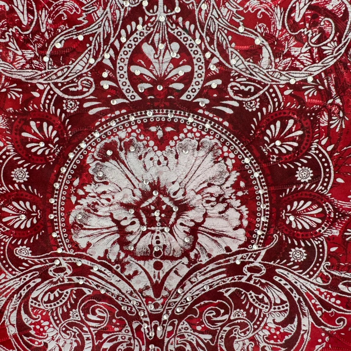 Röd topp med coolt mönster Shannon Ford - 2