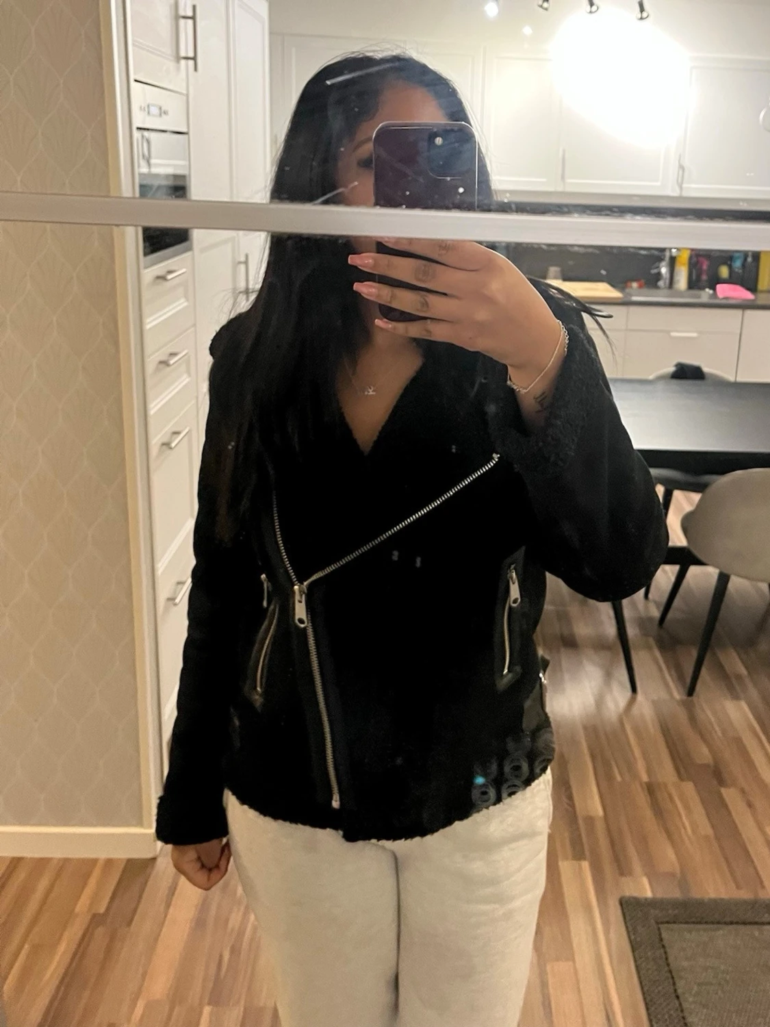 Svart teddyjacka från ONLY - 1