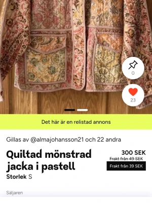 Quiltad pastelljacka med mönster - SÖKER DENNA JACKA FRÅN ZARA I STORLEK M,L