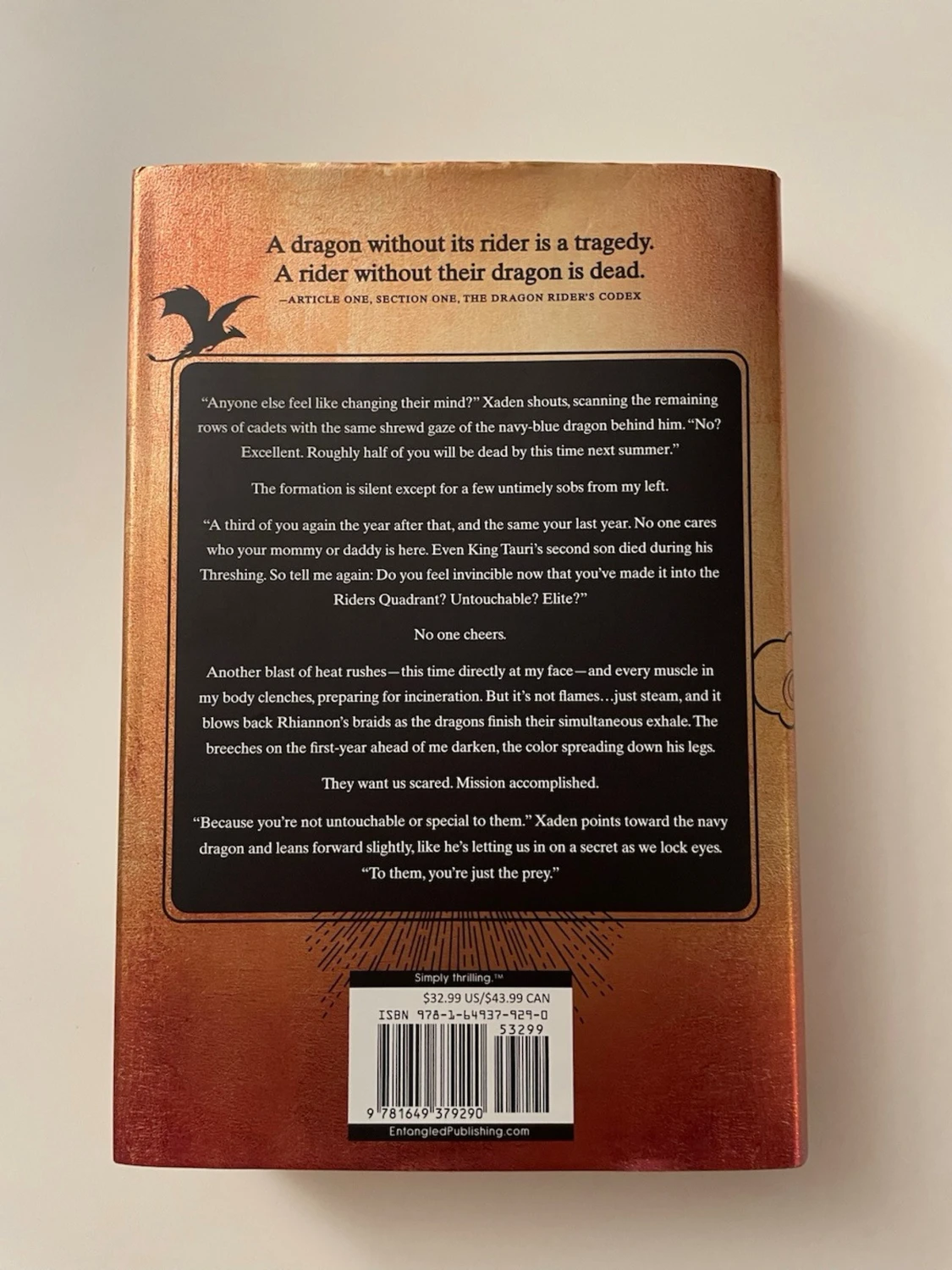 Fourth Wing av Rebecca Yarros  - 1