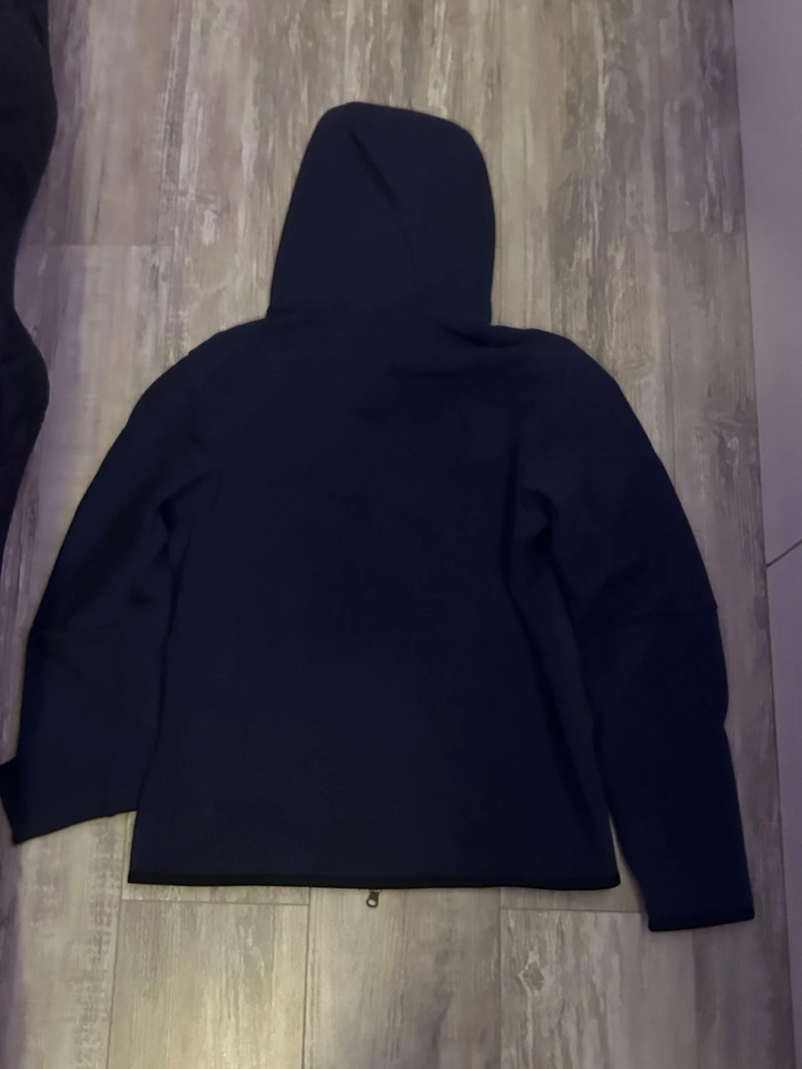 Mörkblå Nike tech med dragkedja - 1