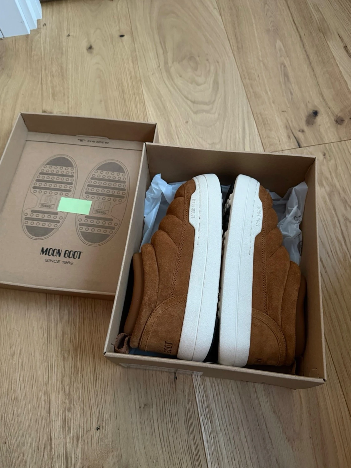 Moon Boot Park Soft Suede Cognac - 4