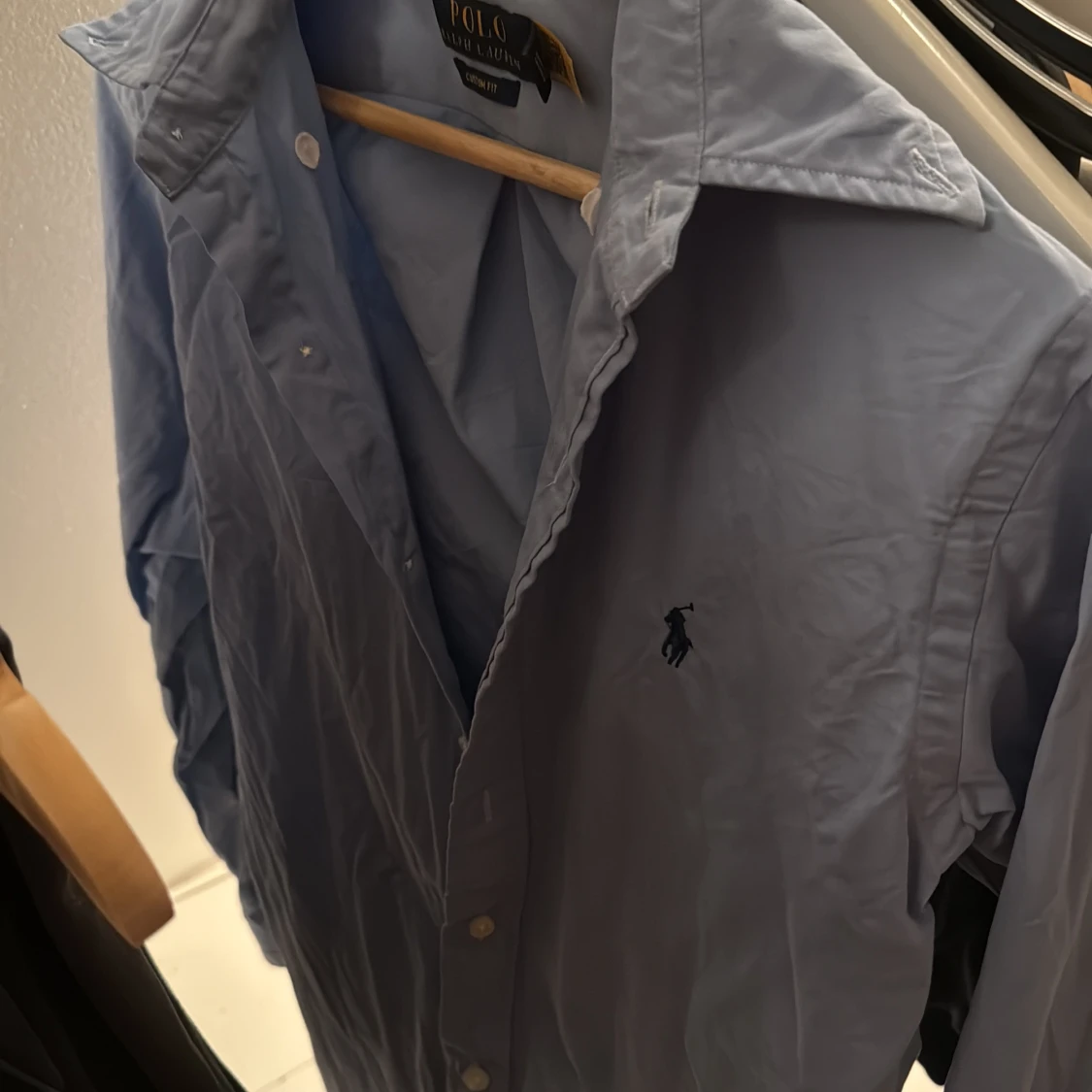 Ljusblå skjorta från Polo Ralph Lauren XS