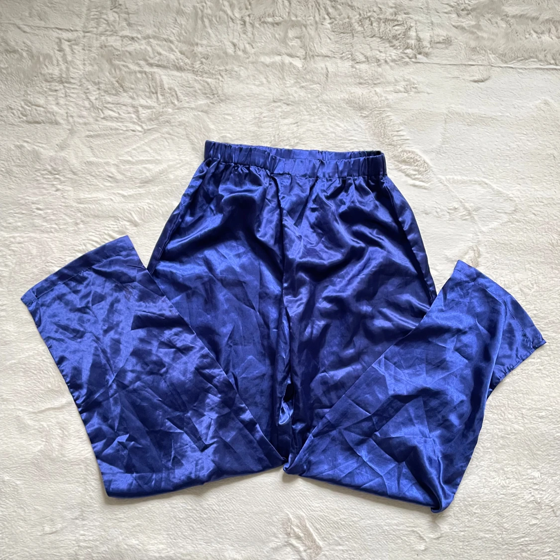 Blå vida pyjamas   - 3