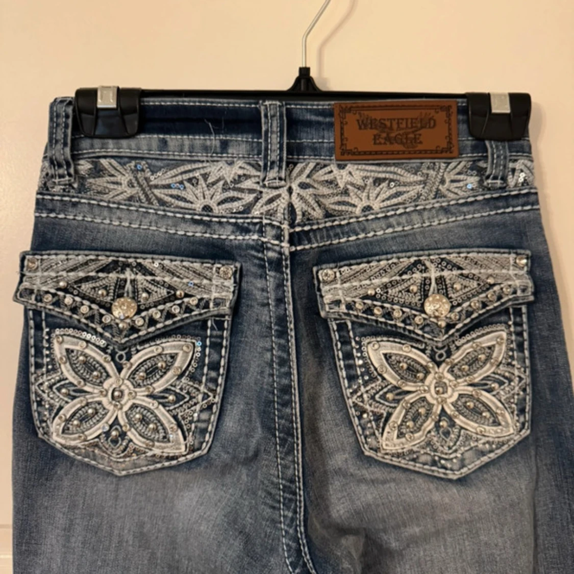 Blå bootcut jeans Westfield Eagle - 3