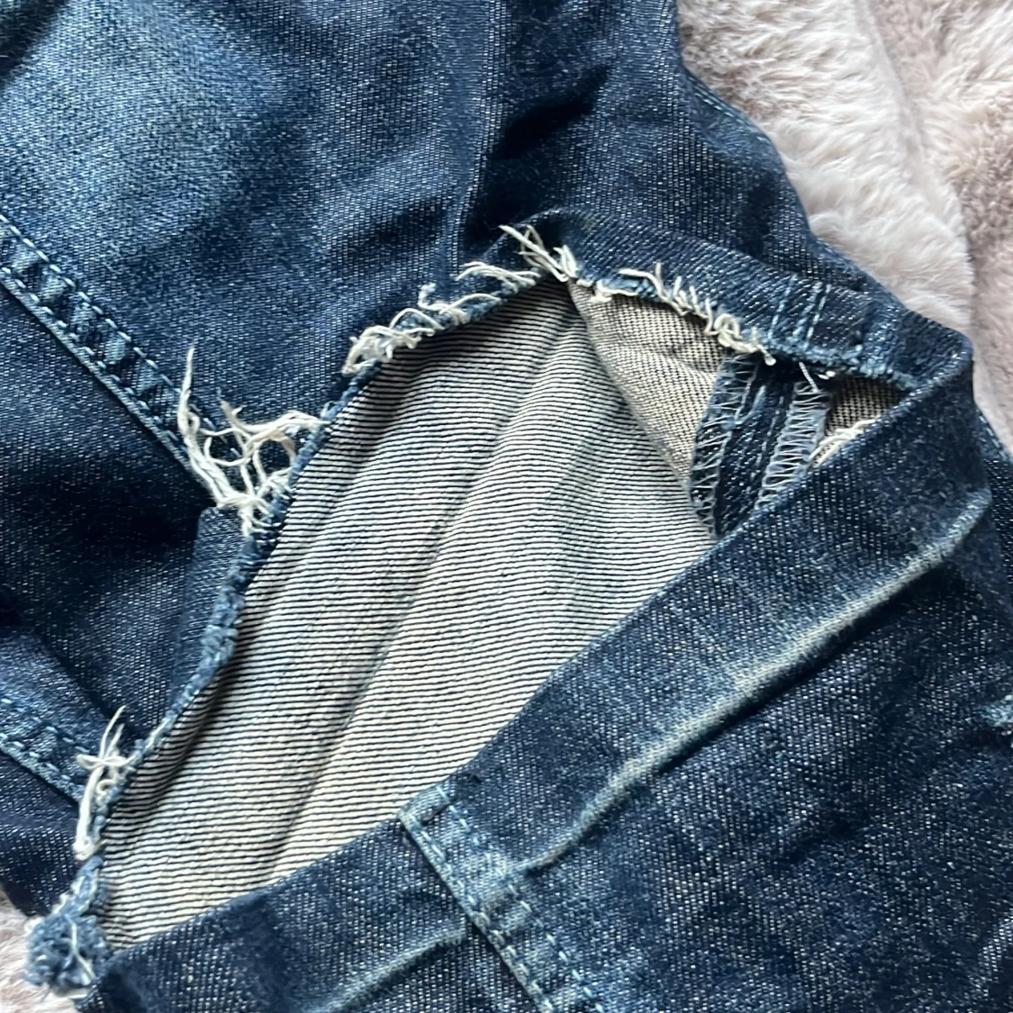 Blåa bootcut jeans från Gina Jeans - 4