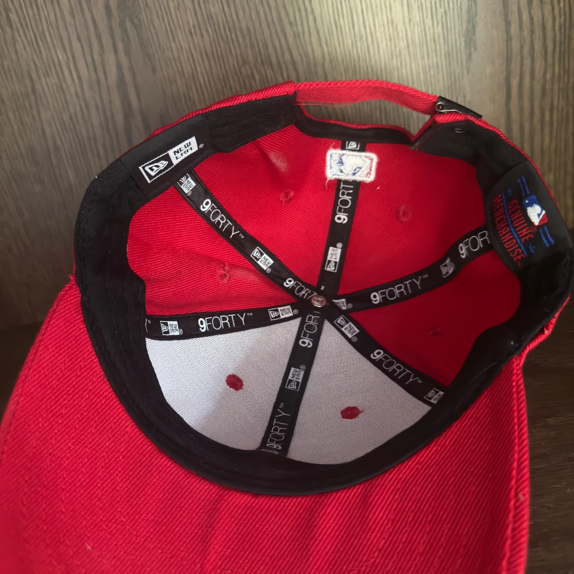 Röd LA-keps från New Era - 4