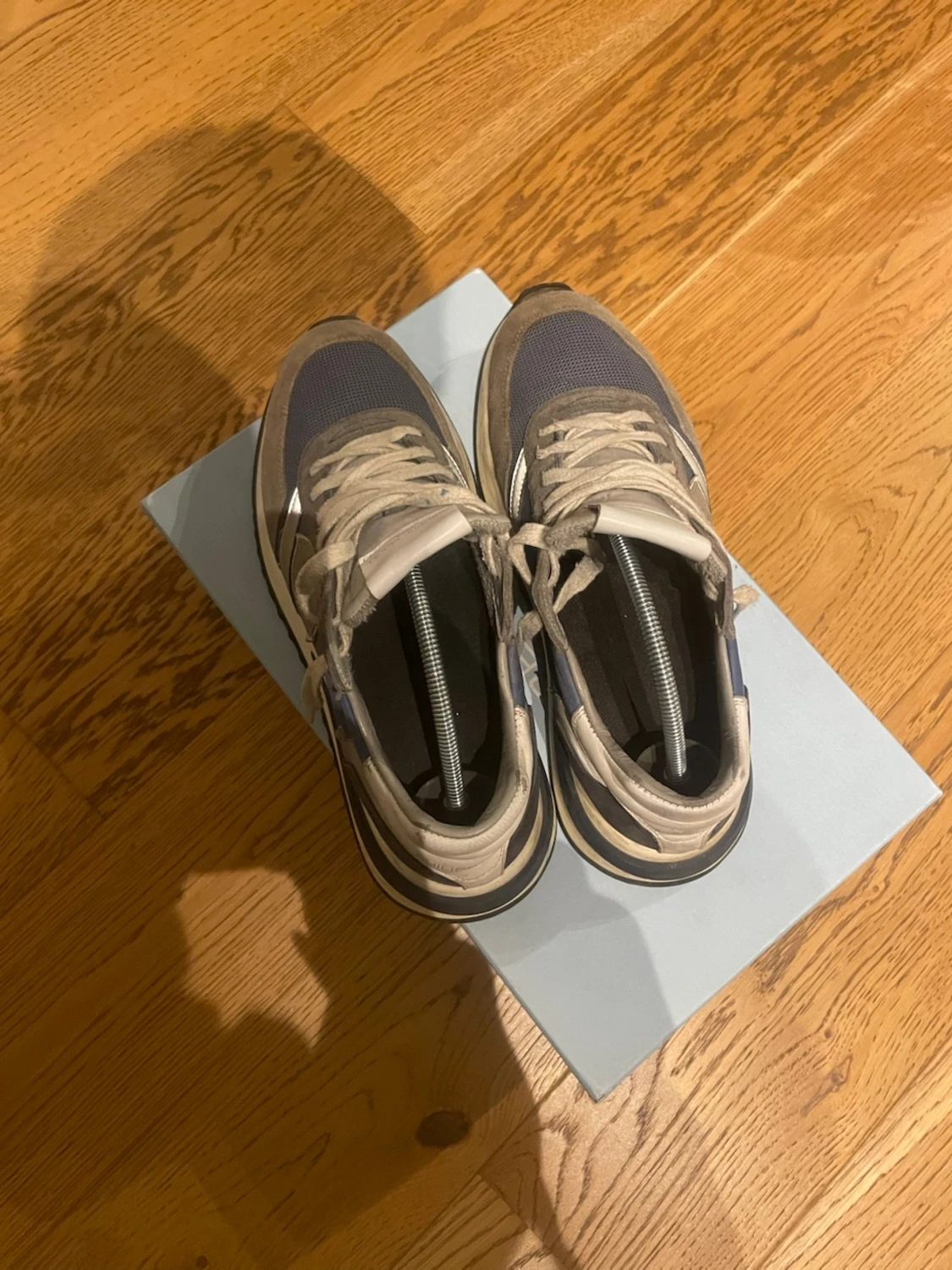 Philippe Model blå/grå sneakers - 1