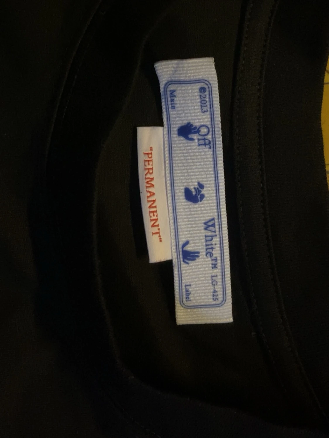 Svart Off-White t-shirt med tryck - 3