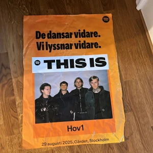 Orange hov1 affisch  - Skick- se bild