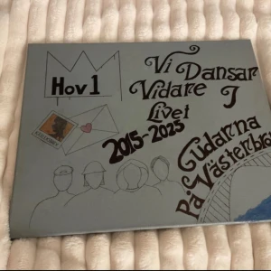 Hov1 tavla - En unik tavla med illustrationer och texter om Hov1, kärleksbrev och Gudarnas Västerbron. Perfekt för dig som älskar hov1 musik och vill minnas åren 2015-2025. Kan även göra på beställning. Vet inte exakta mått men kan mäta när jag kommer hem.😊