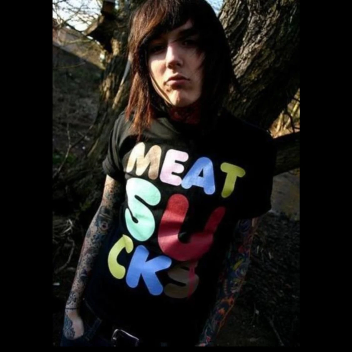 Rare Meat sucks drop dead t shirt  (2008) - 2