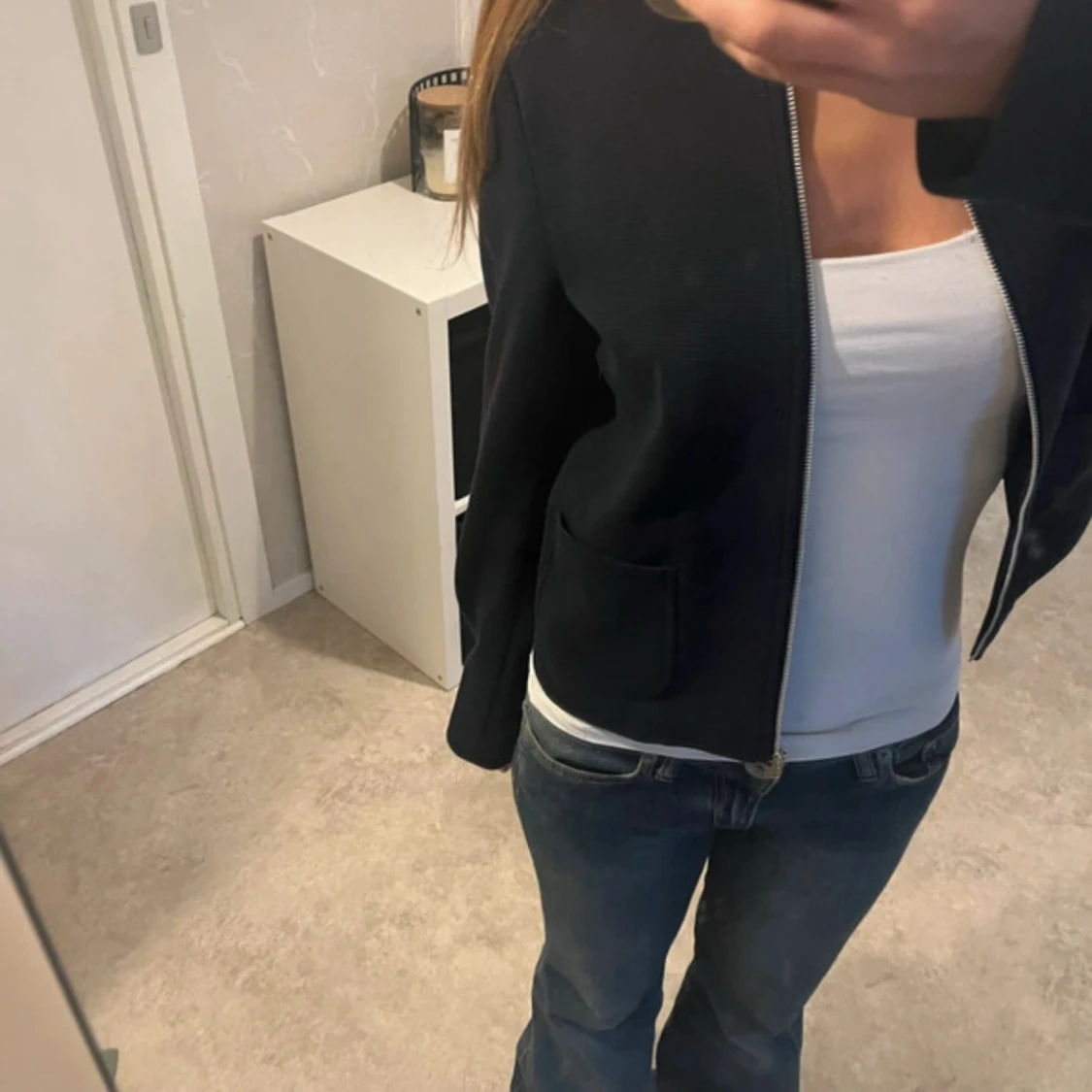 Snygg zip-kofta  - 2