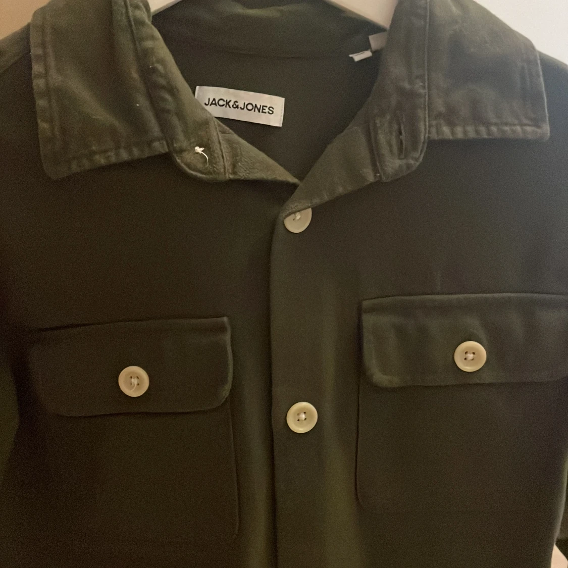 Mörkgrön overshirt från Jack & Jones XS - 2