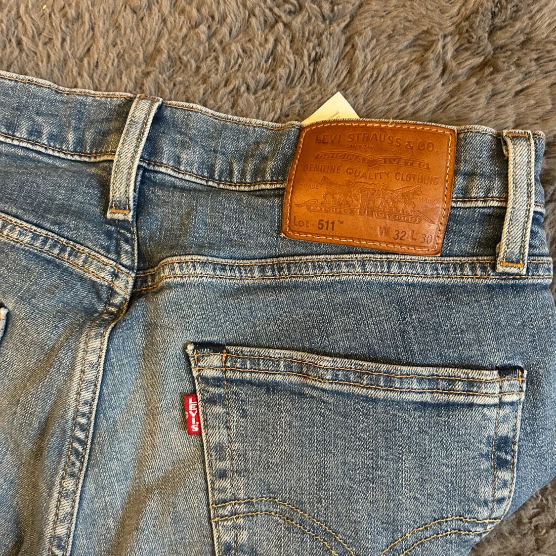 Levi's 511 ljusblå jeans W32 L30 - 1