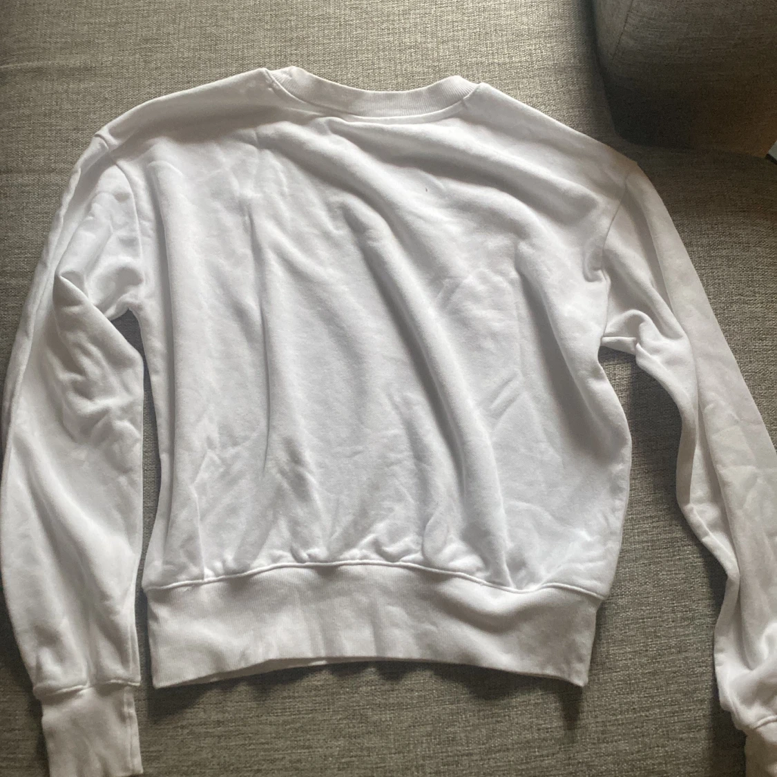 Vit sweatshirt från Champion  - 2