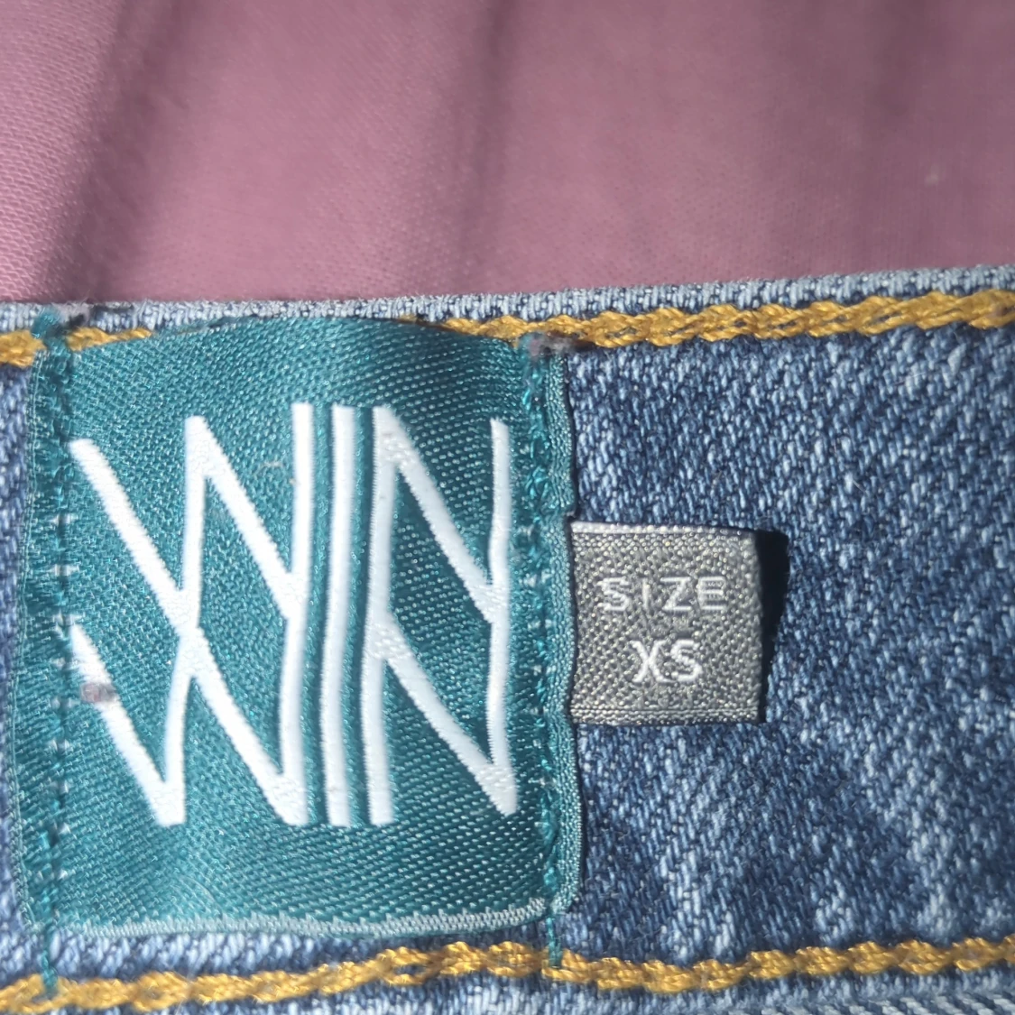 Blå raka jeans från WIN, XS - 1