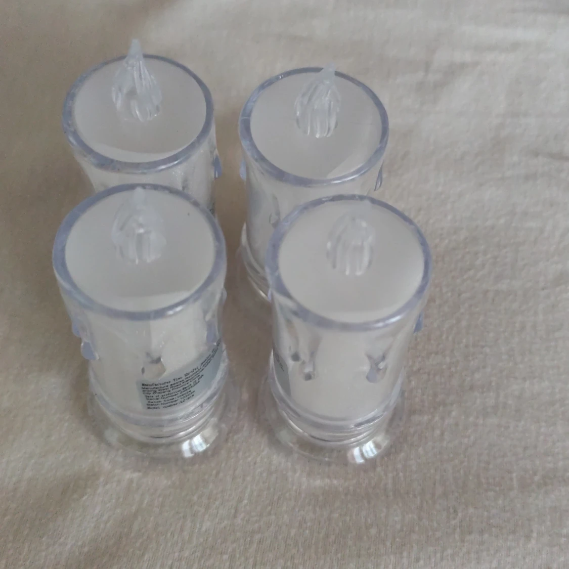 LED värmeljus (4-pack)