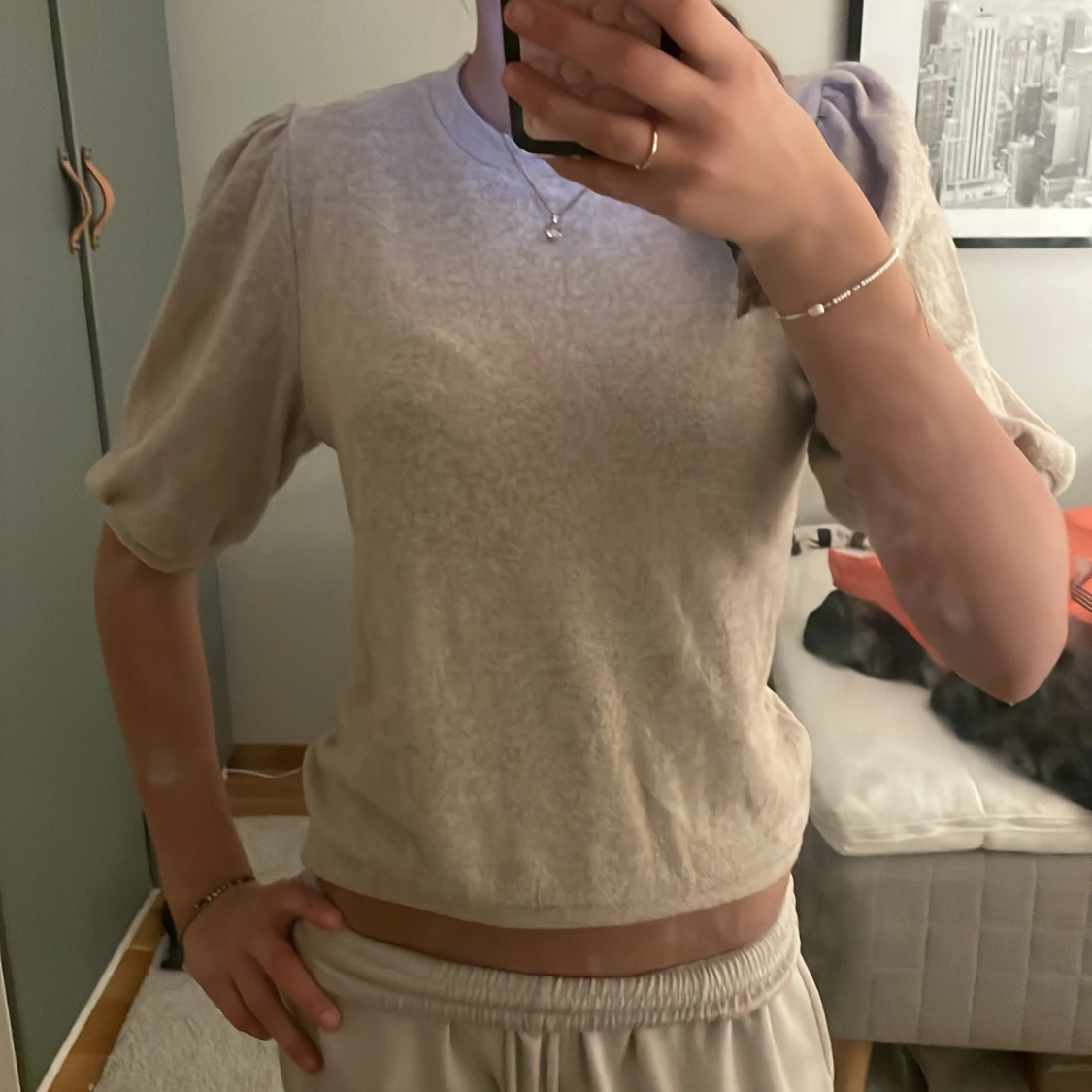 Beige tröja från Lager 157 