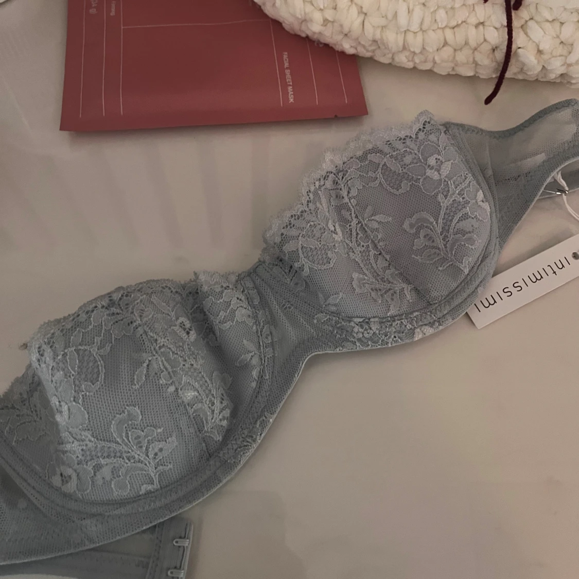 Ljusblå intimissimi bh