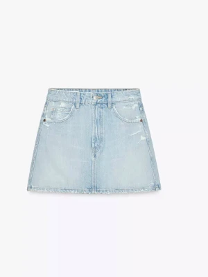 Jeanskjol - Jeanskjol från Zara i storlek xs