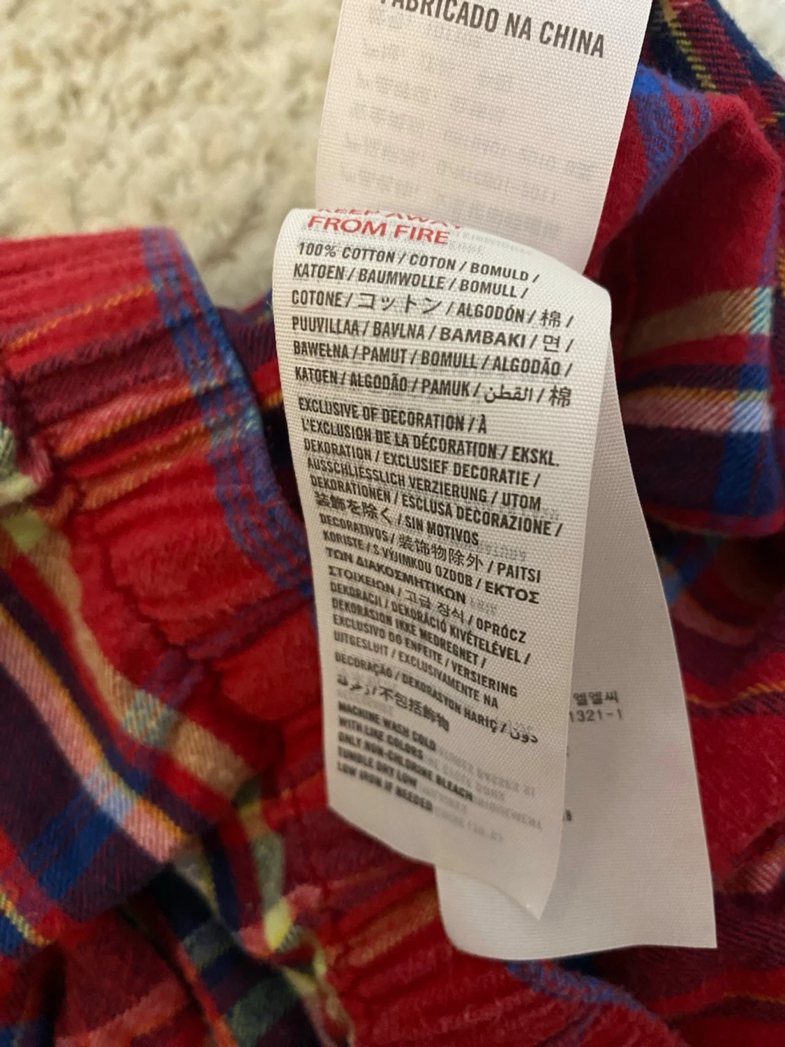 Abercrombie & Fitch Vintage Röda Mjukisshorts - 3