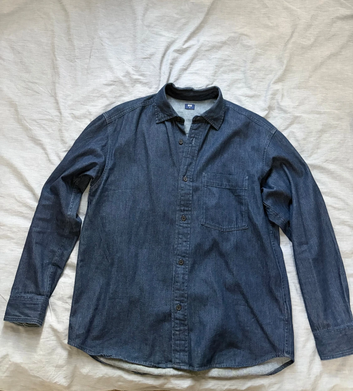Denim overshirt från Uniqlo