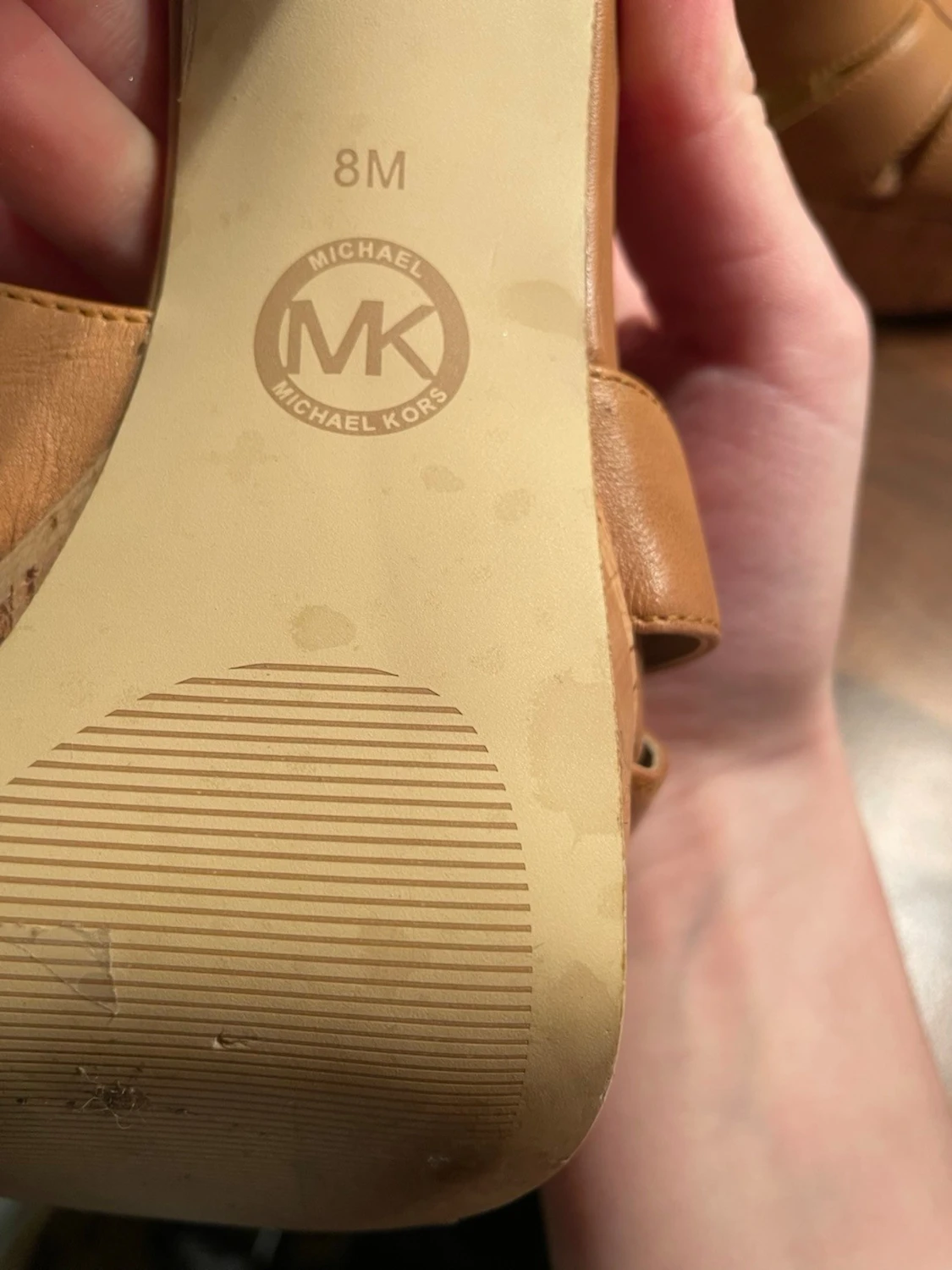 Michael Kors bruna platåsandaler - 2