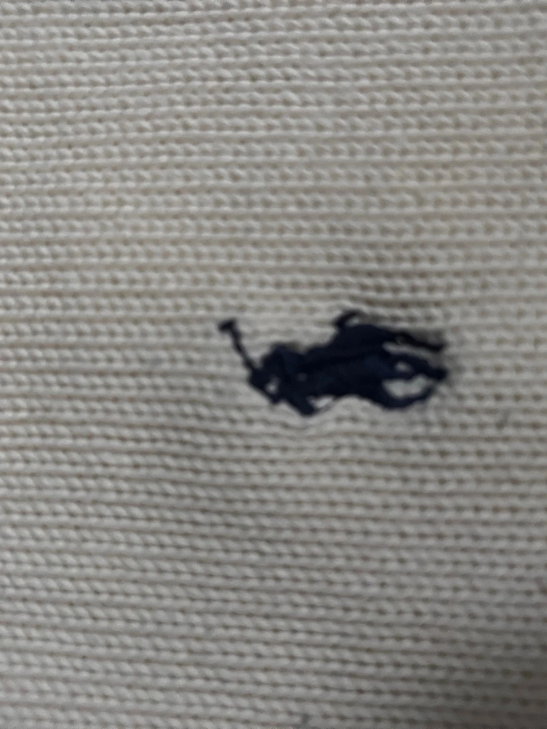 Vit stickad tröja från Polo Ralph Lauren - 1