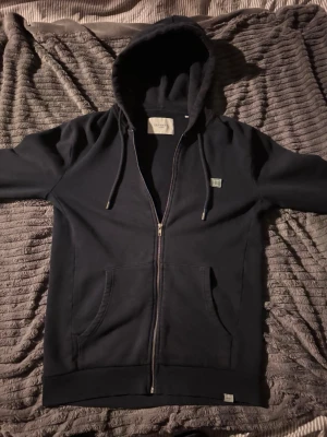Navy Les Deux zip hoodie M - Storlek M