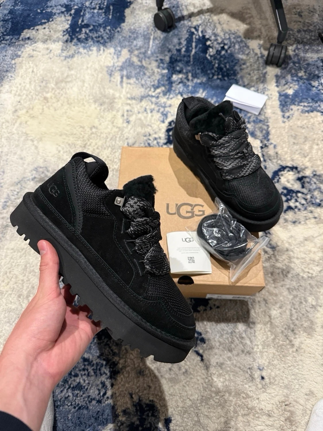 Ugg Lowmel herr svart