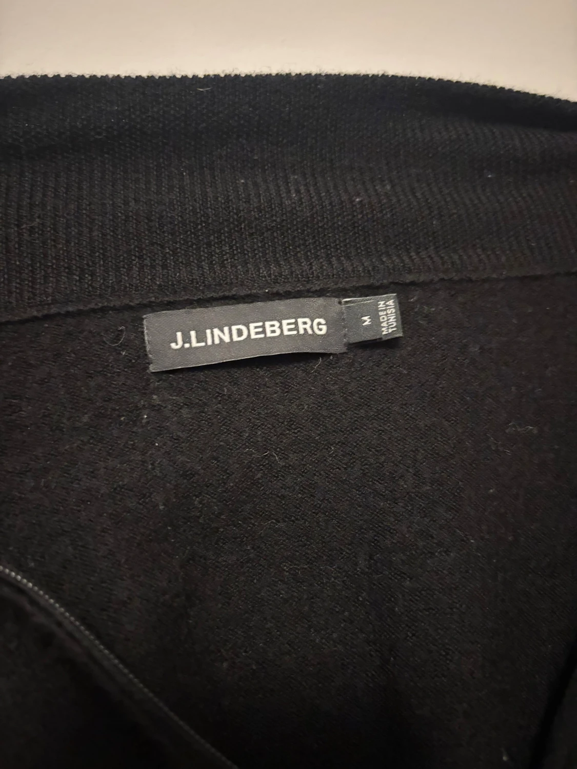 Svart half zip tröja från J.Lindeberg - 1