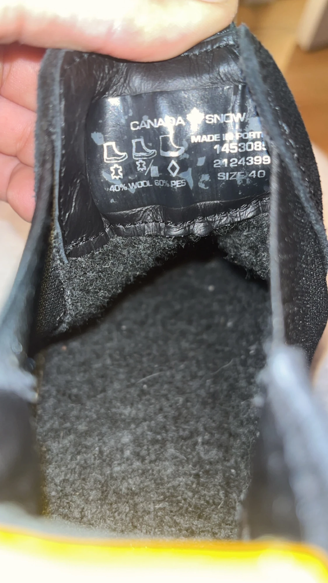 Svarta Chelsea boots från Canada Snow - 3