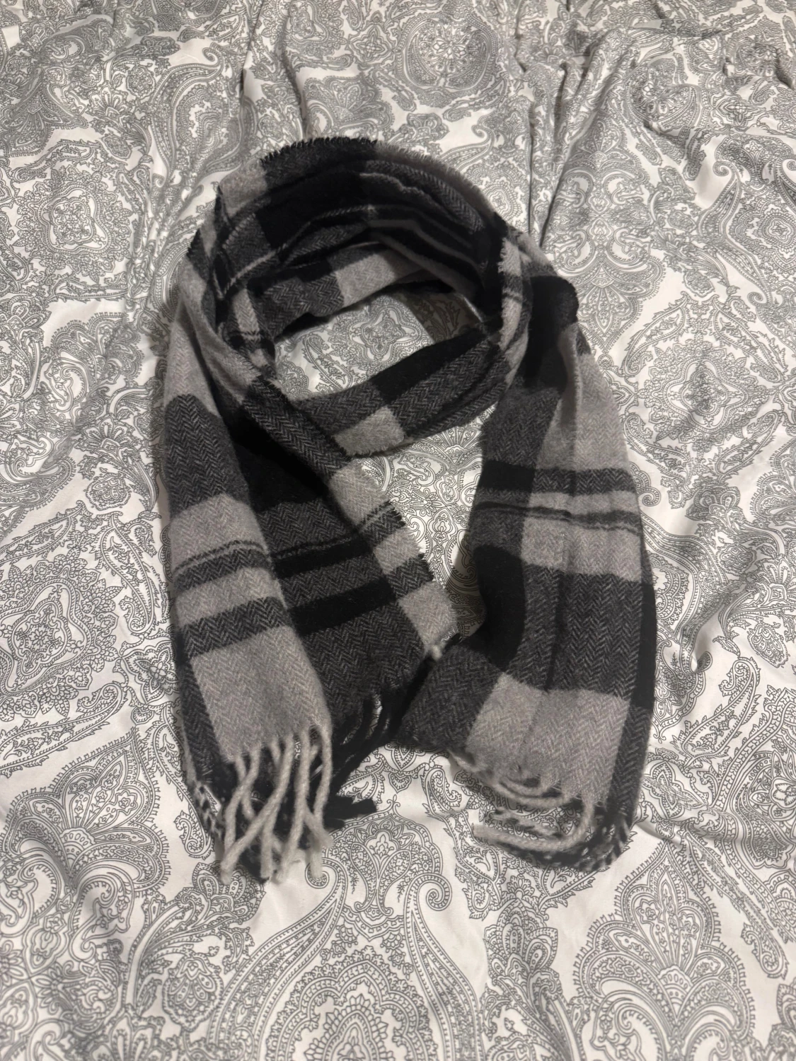 Mörkblå och Grå halsduk - 3
