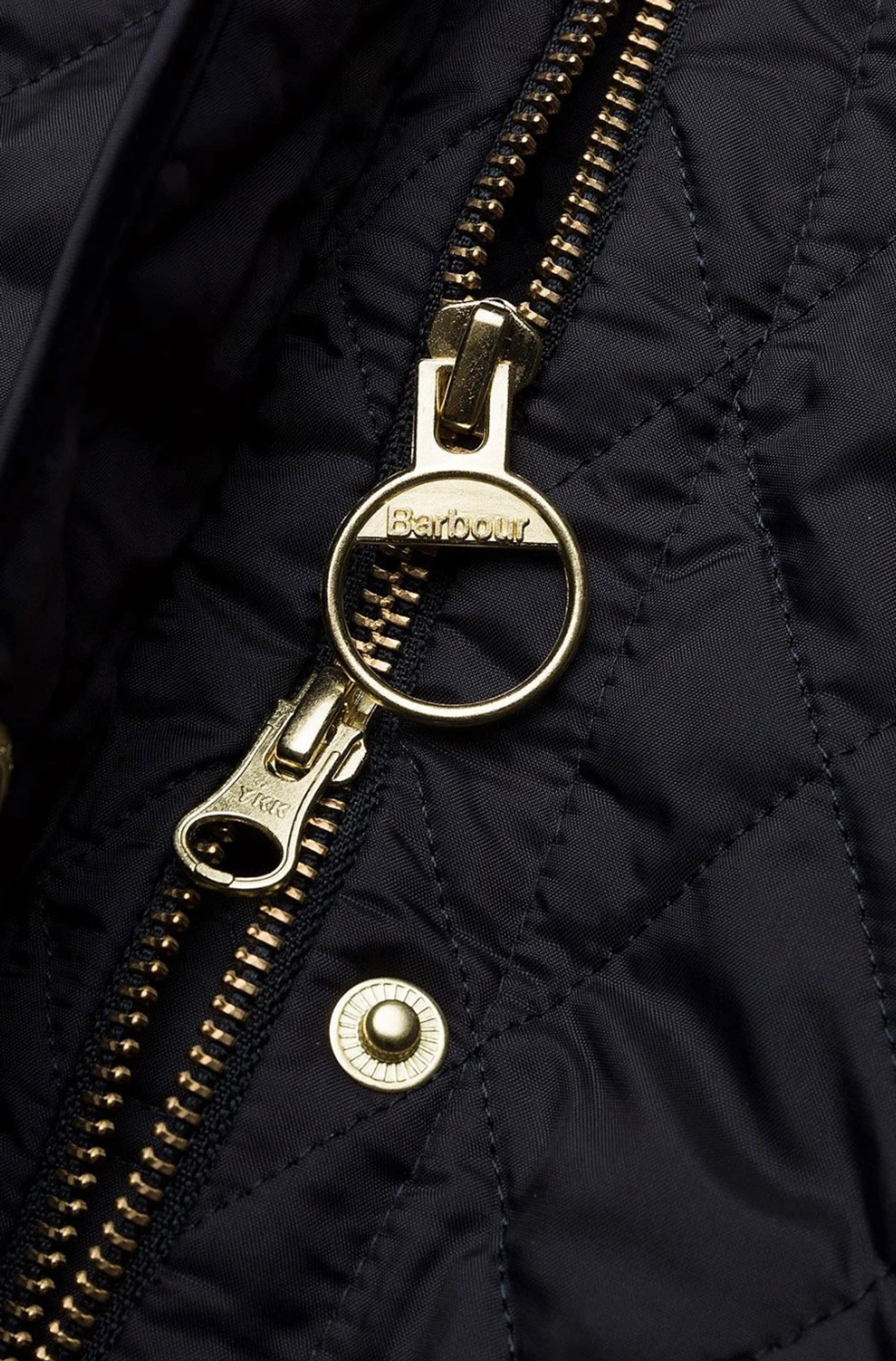 Svart quiltad jacka från Barbour - 3