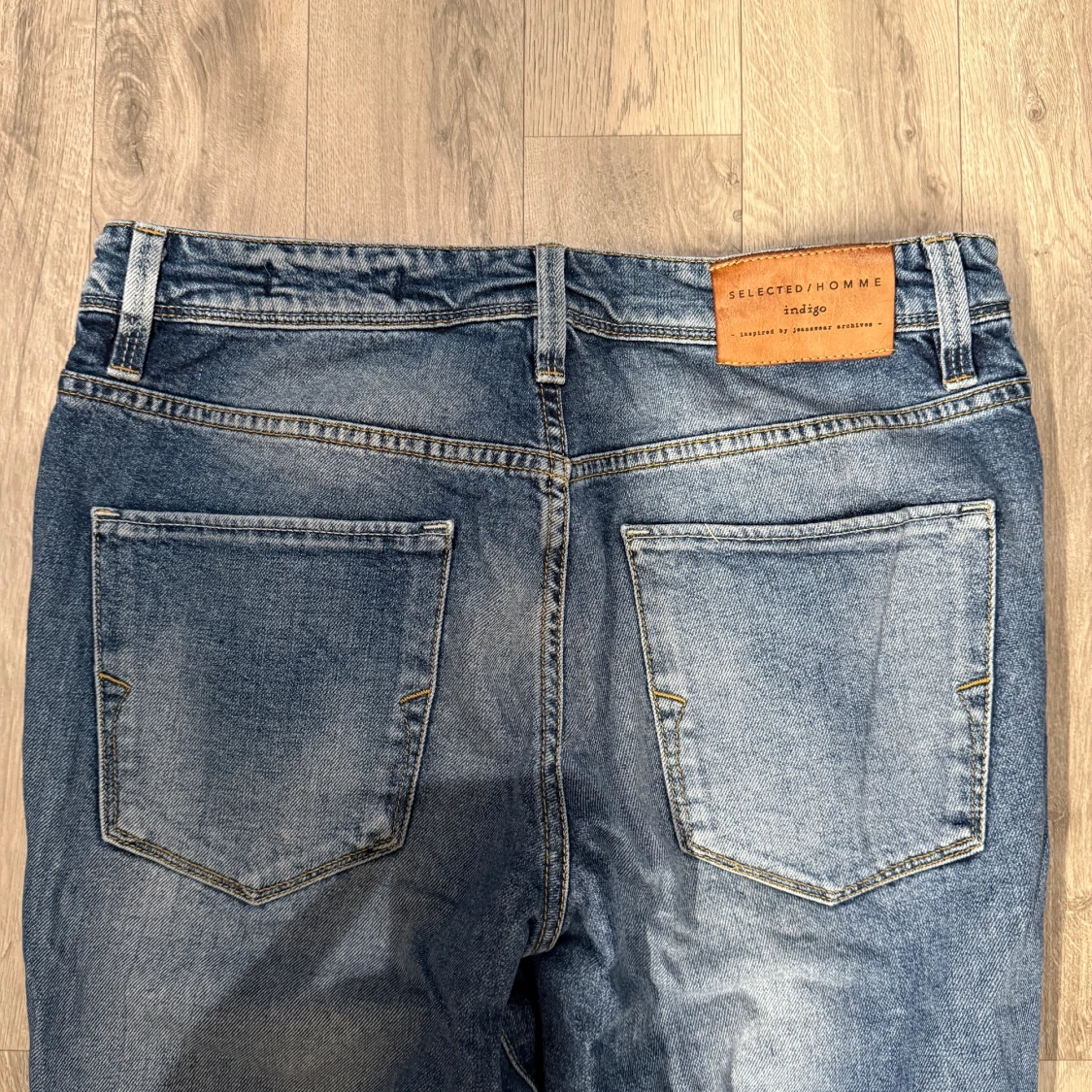 Selected Homme Indigo Slim Jeans  - 3