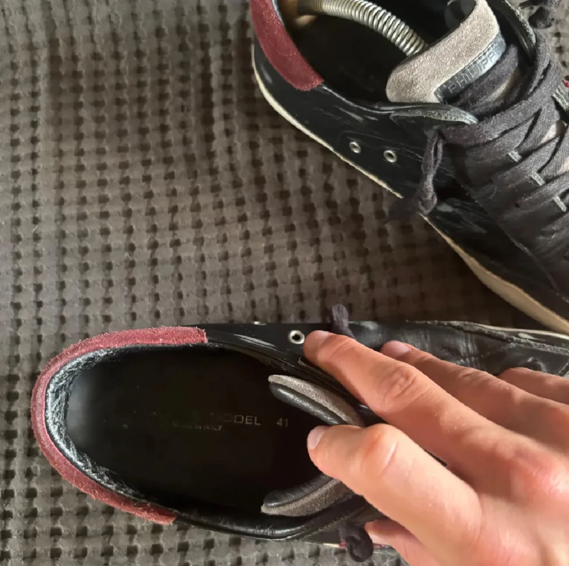 Philippe Model svarta sneakers strl 41 - 2