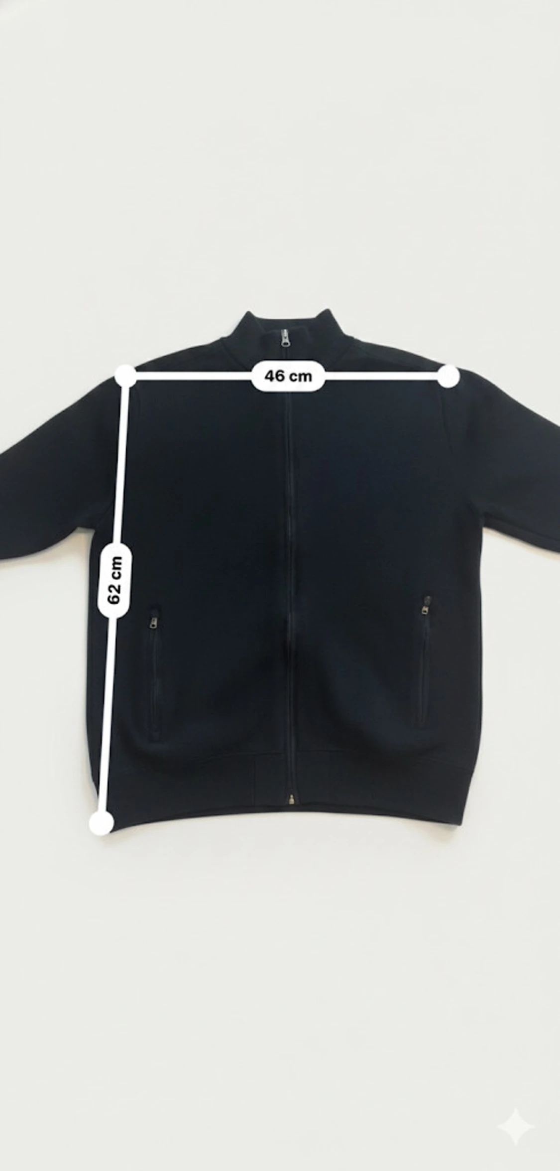 Svart bomberjacka från Chaps, M - 3