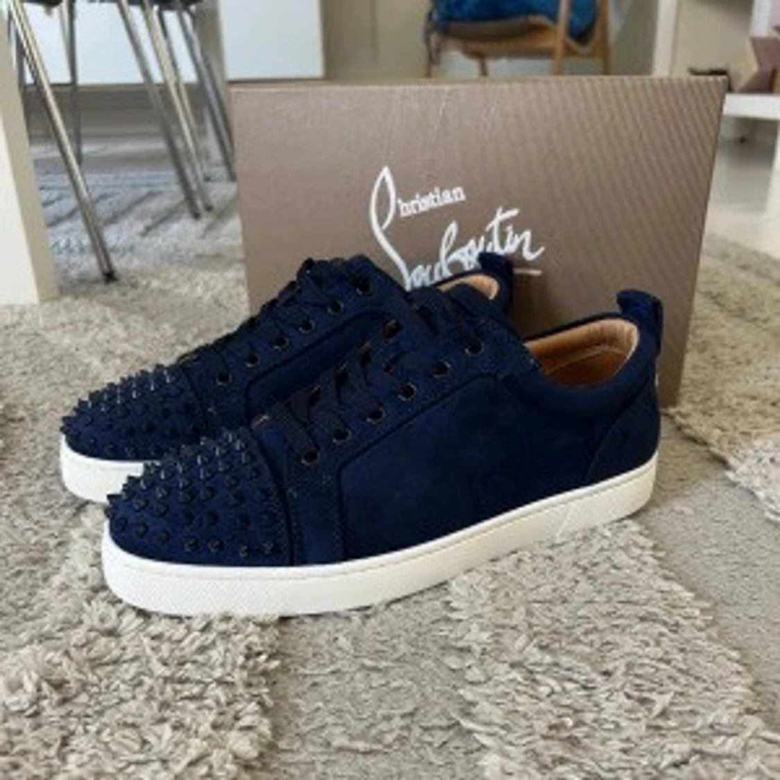 Christian Louboutin sneakers i mocka