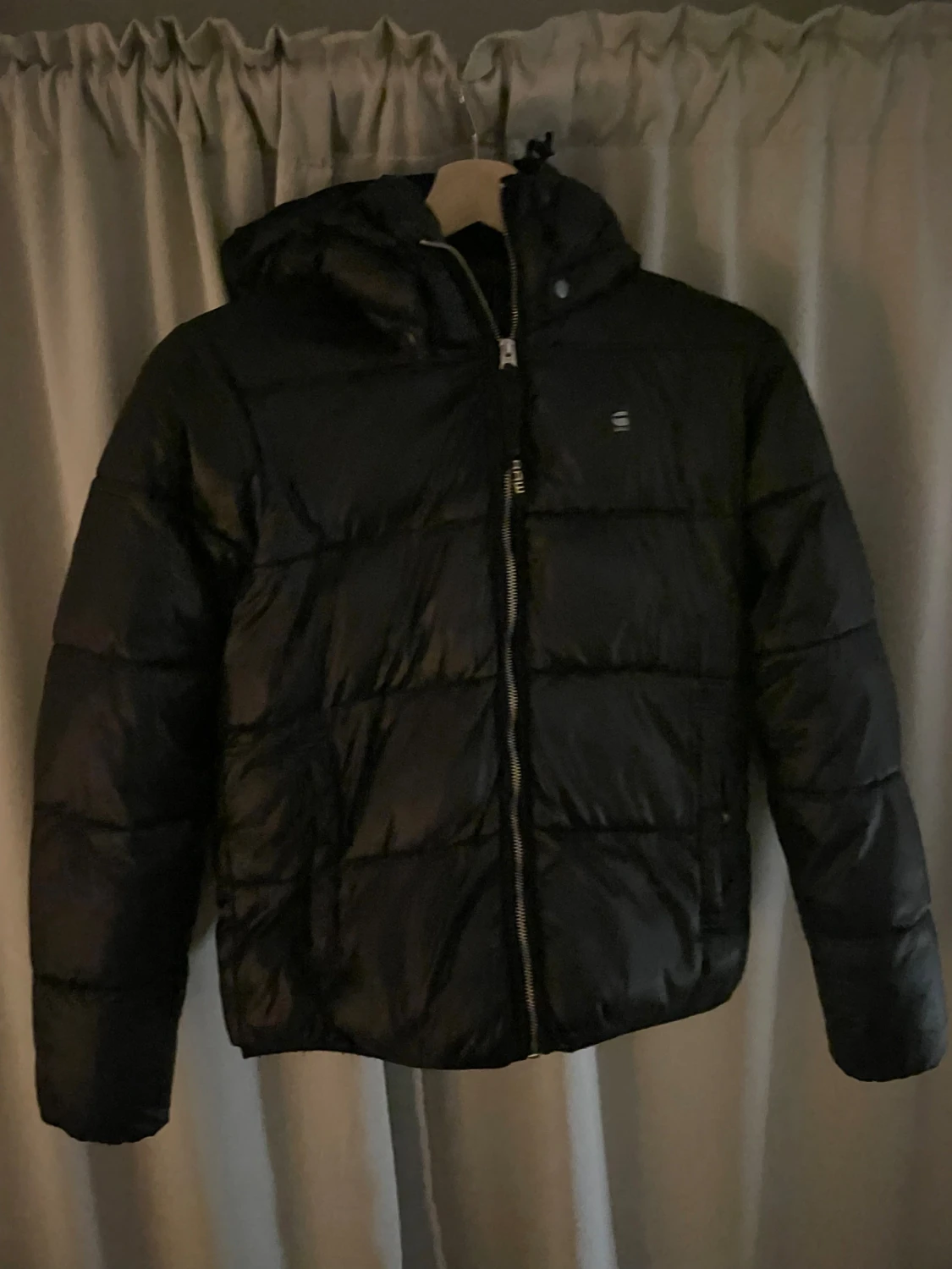 Svart pufferjacka från G-Star RAW