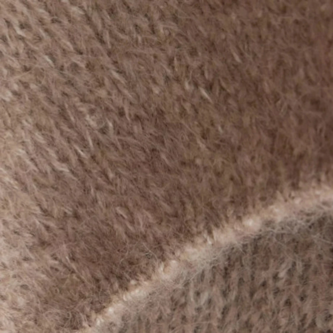 Beige stickad kofta från Lindex - 2