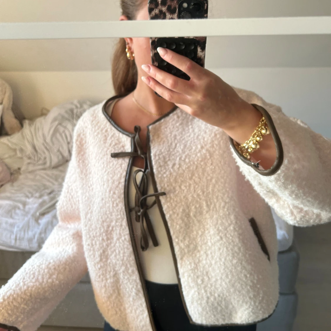 Teddy jacka/kofta - 1