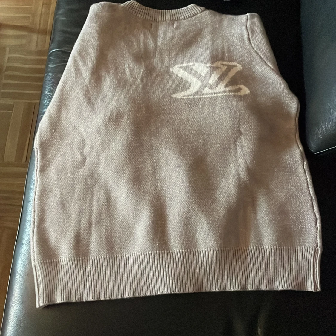 Beige stickad tröja Louis Vuitton - 1