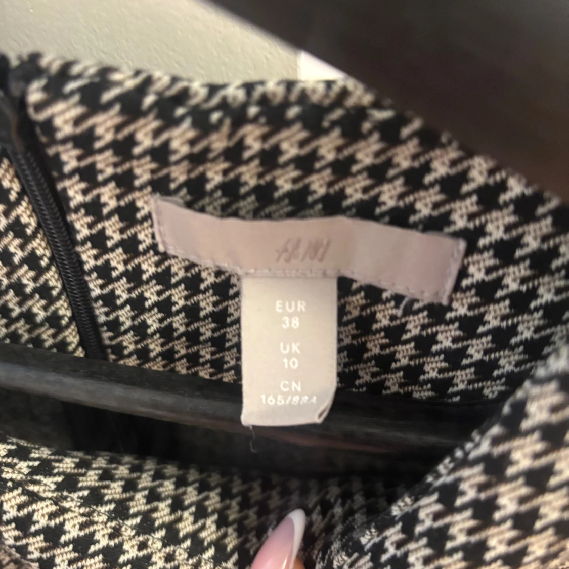 Rutig kortklänning från H&M - 2