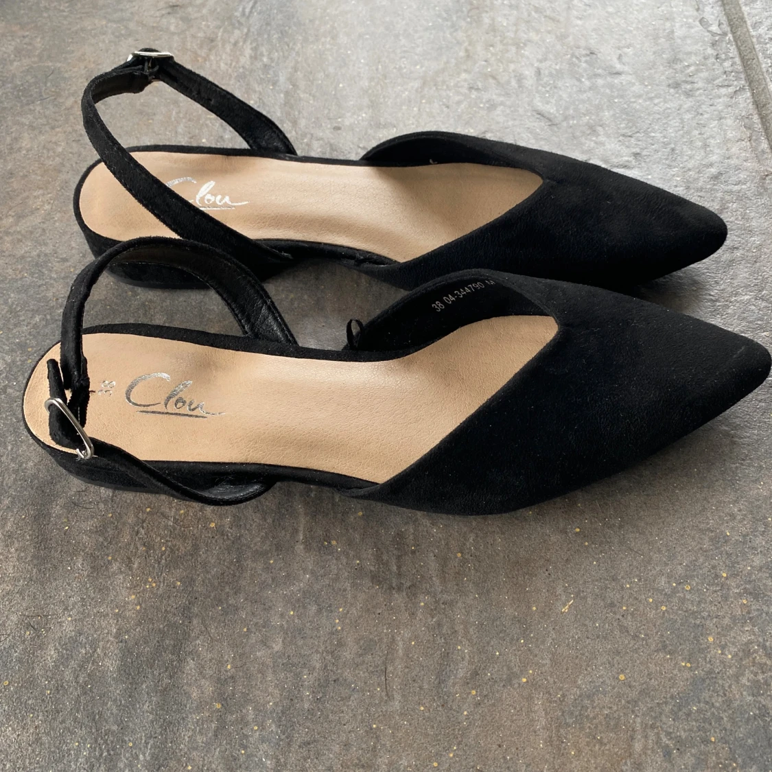 Svarta ballerinaskor från Clou - 2
