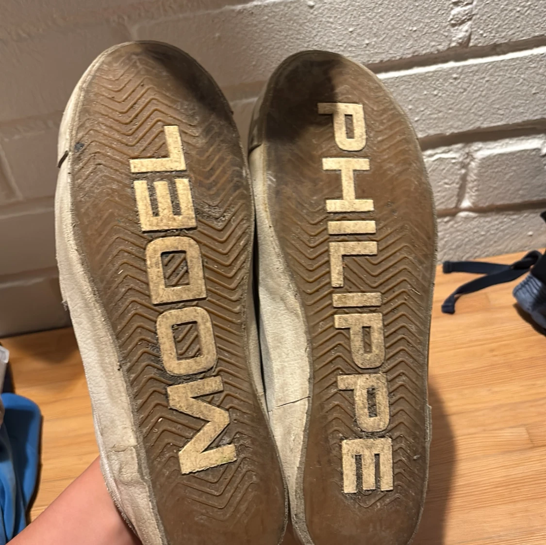 Philippe Model sneakers i skinn - 1