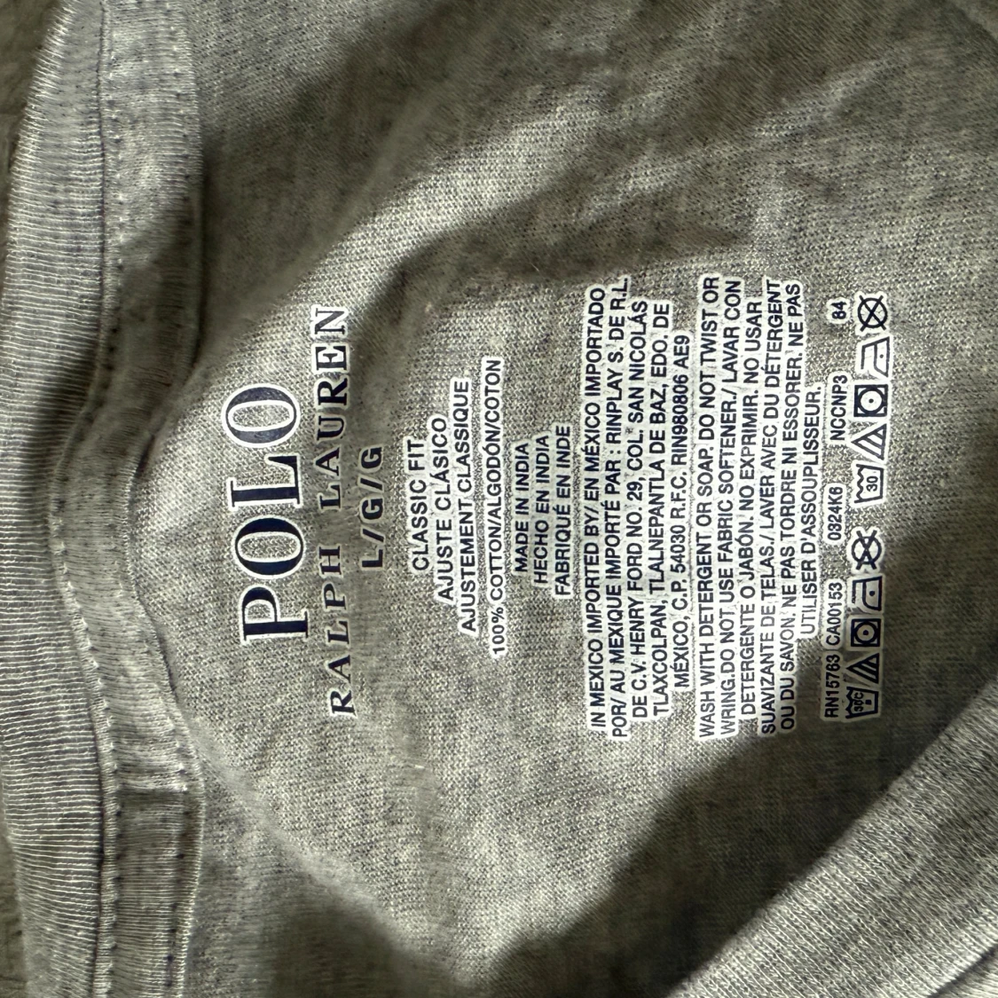 Grå t-shirt från Polo Ralph Lauren - 1