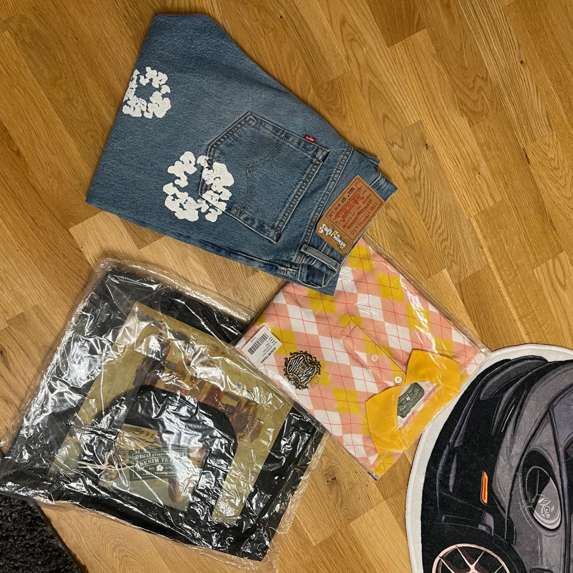 Svart shoppingväska Denim Tears x The Met - 2